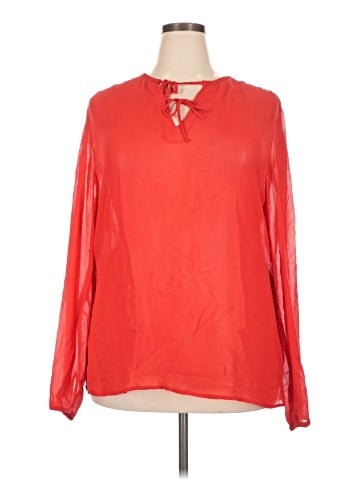 Liz Claiborne Collection Long Sleeve Blouse (view 1)
