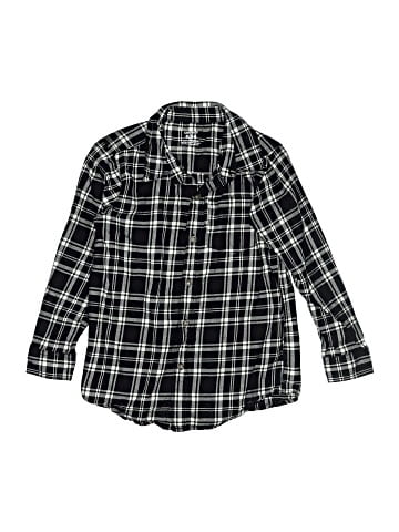 Carter's Long Sleeve Button-Down Shirt (view 1)