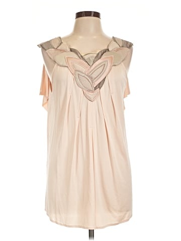 BCBGMAXAZRIA Runway Sleeveless Blouse (view 1)