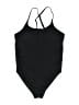 Summer Mae Solid Black One Piece Swimsuit Size L - photo 1