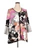 JM Collection Pink 3/4 Sleeve Blouse Size 2X - photo 1