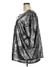 Roaman's Metallic Silver 3/4 Sleeve Blouse Size 26 (2X) - photo 5