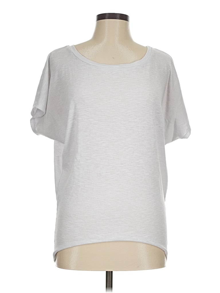 Pre-owned Savvi Short Sleeve T-shirt In Silver