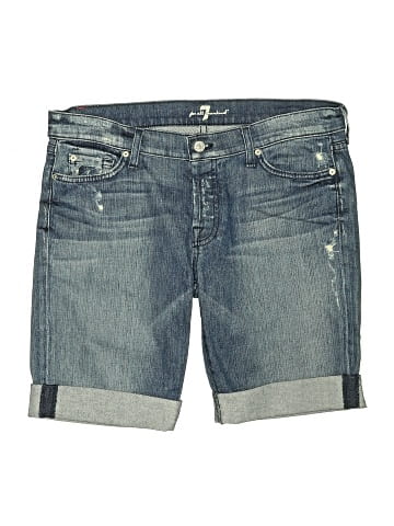 7 For All Mankind Denim Shorts (view 1)