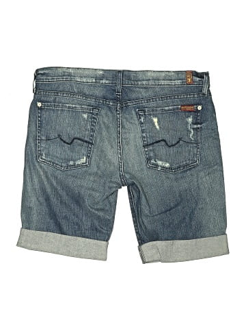 7 For All Mankind Denim Shorts (view 2)