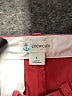 Crewcuts Outlet Solid Red Khaki Shorts Size 8 - photo 3
