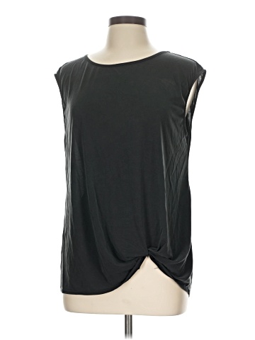 Green Envelope Sleeveless T-Shirt (view 2)