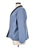 Westside 100% Polyester Solid Blue Jacket Size 16 - photo 5