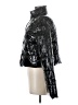 Forever 21 100% Polyester Metallic Black Snow Jacket Size M - photo 5