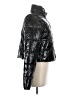 Forever 21 100% Polyester Metallic Black Snow Jacket Size M - photo 4