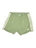 Adidas Solid Green Athletic Shorts Size L - photo 1