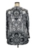Style&Co Paisley Silver Pullover Sweater Size 3X - photo 2