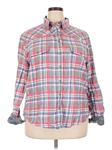 Jachs Girlfriend Long Sleeve Button-Down Shirt (view 1)
