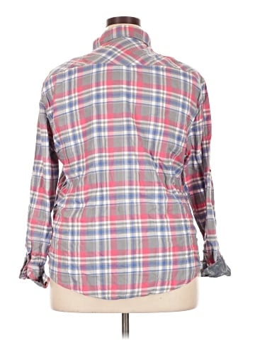 Jachs Girlfriend Long Sleeve Button-Down Shirt (view 2)