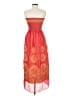 Lapis Orange Cocktail Dress One size - photo 2