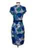 Laundry by Design Print Blue Cocktail Dress Size S - photo 2