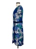 Laundry by Design Print Blue Cocktail Dress Size S - photo 5