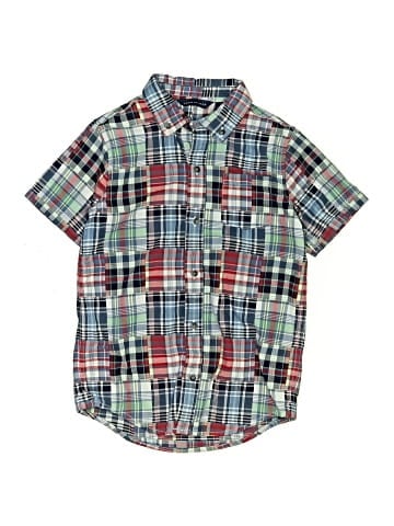 Janie and Jack Short Sleeve Button-Down Shirt (view 1)