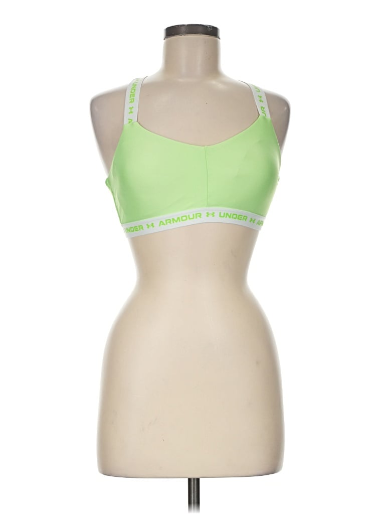 Pre-owned Under Armour Sports Bra In Green