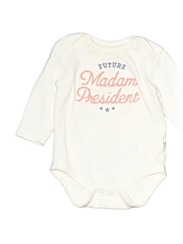 Rabbit Bear Long Sleeve Onesie (view 1)