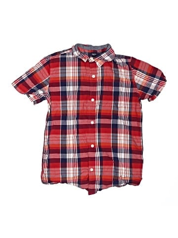 Gap Kids Outlet Short Sleeve Button-Down Shirt (view 1)