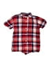 Gap Kids Outlet Plaid Red Short Sleeve Button-Down Shirt Size L (kids) - photo 1