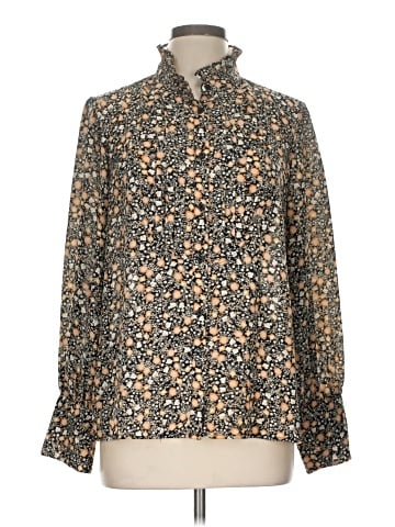 Nili Lotan Long Sleeve Blouse (view 1)