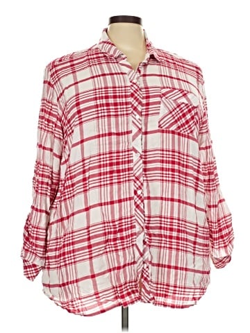 Catherines 3/4 Sleeve Blouse (view 1)