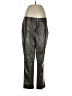 BCBGeneration 100% Polyurethane Silver Casual Pants Size L - photo 1