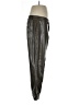 BCBGeneration 100% Polyurethane Silver Casual Pants Size L - photo 4