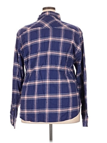 Jachs Girlfriend Long Sleeve Button-Down Shirt (view 2)