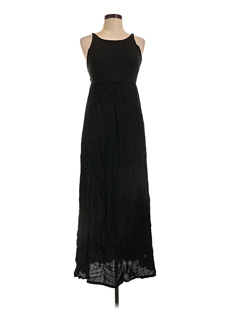 Pre-owned Rvca Casual Dress In Black