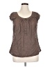 Merona Brown Sleeveless Blouse Size XL - photo 1