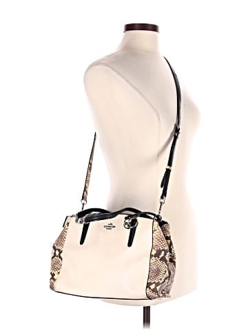 Coach Factory Leather Satchel (view 2)