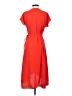 Zara Basic 100% Polyester Red Casual Dress Size S - photo 2