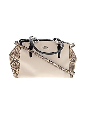 Coach Factory Leather Satchel (view 1)
