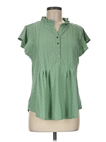 Kim Rogers Short Sleeve Blouse (view 1)