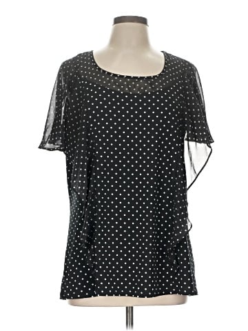 Notations Short Sleeve Top (view 1)