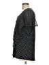 Notations Black Short Sleeve Top Size L - photo 5