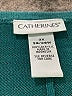 Catherines 100% Acrylic Teal Poncho Size 3X - photo 7