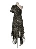 Astr 100% Polyester Black Cocktail Dress Size M - photo 2