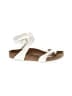 Birkenstock 100% Leather White Sandals Size 9 - photo 1