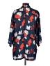ModCloth 100% Polyester Blue Kimono Size S - photo 2