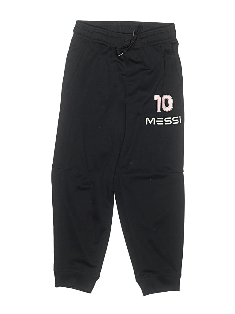 Pre-owned Messi Kids' Sweatpants In Black