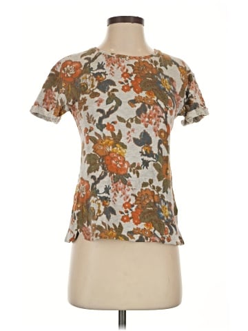 Saturday Sunday Short Sleeve Blouse (view 1)