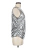 Berek Metallic Silver Sleeveless Top Size M - photo 4