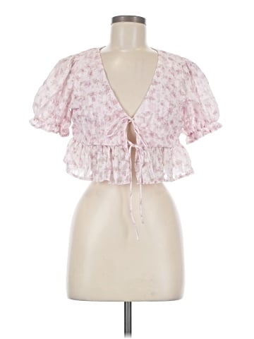 Altar'd State Short Sleeve Blouse (view 1)
