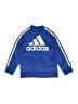 Adidas 100% Polyester Blue Track Jacket Size 4 - photo 2
