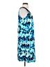 Notations Print Blue Casual Dress Size S - photo 4