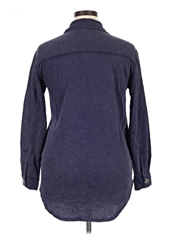 Maurices 3/4 Sleeve Button-Down Shirt (view 2)